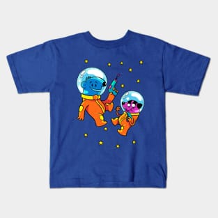 Detectives in space Kids T-Shirt